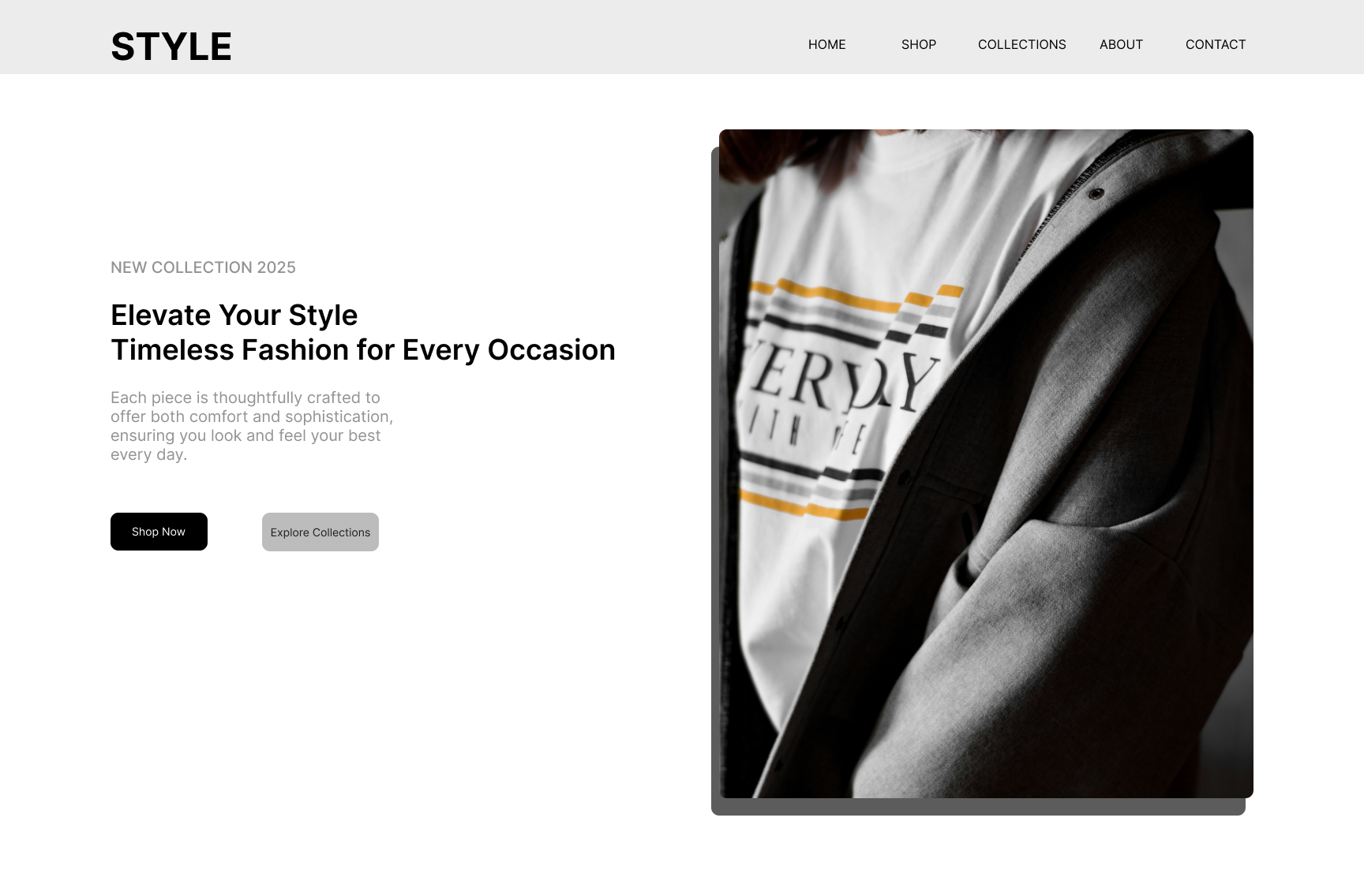 Style Fashion E-commerce Website Design - Modern Responsive Online Store UI UX Design Project by MrBanika